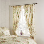 Vantona Country Madeleine Pencil Pleat Curtains and Tiebacks - 66 x 72