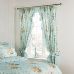 Vantona Country Madeleine Pencil Pleat Curtains and Tiebacks - 66 x 72