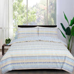Vantona Easy Living Range Paignton Stripe Duvet Cover Set - Multi