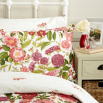 Vantona Prudence Floral Design Duvet Cover Set - Multi, Classic Bed Linen