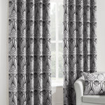 Belfield furnishings Riga floral Fully Lined Eyelet readymade curtains