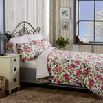 Vantona Eve Duvet Cover Set - Pink
