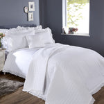 Vantona Romantica Duvet Cover Set - White