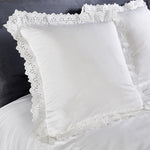 Vantona Romantica Filled Cushion Covers 40 x 40 cm - White