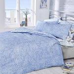 Vantona Easy Living Lewin Stripe Duvet Cover Set - Blue