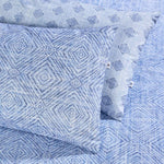 Vantona Easy Living Lewin Stripe Duvet Cover Set - Blue