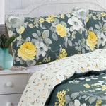 Vantona Alma Duvet Cover Set - Green