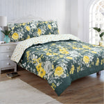 Vantona Alma Duvet Cover Set - Green