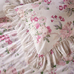 Floral Duvet Cover Set - Pink