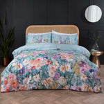 Vantona Enchanted Floral Duvet Cover Set - Multi