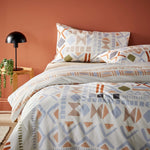 Vantona Essentials Range Sahara Panel Duvet Cover Set - Multi