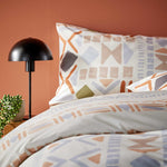 Vantona Essentials Range Sahara Panel Duvet Cover Set - Multi