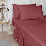 Vantona 100% Luxury Cotton Plain Dyed Flat Sheets - Sold Separately