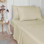 Vantona 100% Luxury Cotton Plain Dyed Flat Sheets - Sold Separately