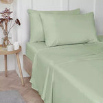 Vantona 100% Luxury Cotton Plain Dyed Flat Sheets - Sold Separately