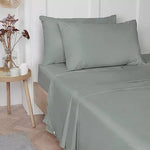 Vantona 100% Luxury Cotton Plain Dyed Flat Sheets - Sold Separately