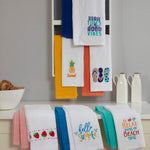 Vantona 100% Cotton Towels 366 GSM Tea Towels in 5-Colors (Sold Separately)