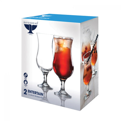 Ravenhead Entertain Set of 2 Cocktail Glasses - 42cl