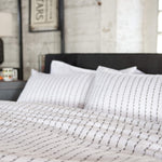 Studio 1846 Bike Tracks Duvet Cover Set - Charcoal