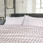 Studio 1846 Bike Tracks Duvet Cover Set - Red