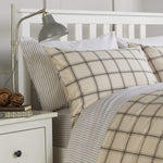 Vantona Easy Living Flannelette Oban Duvet Cover Set - Natural